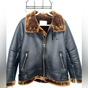 Zara Fleece Double Faced Jacket - Barely Worn